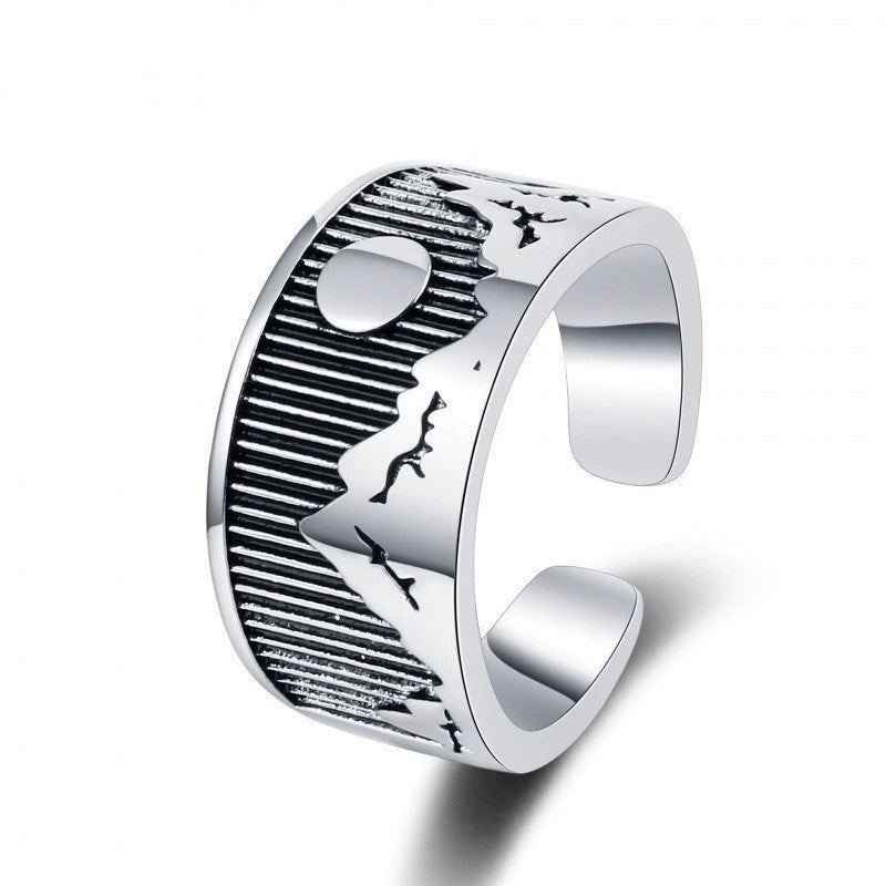 Vintage Natural Style Punk Personality Fashion Ring