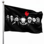 Polyester Horror Villains Portrait Flag