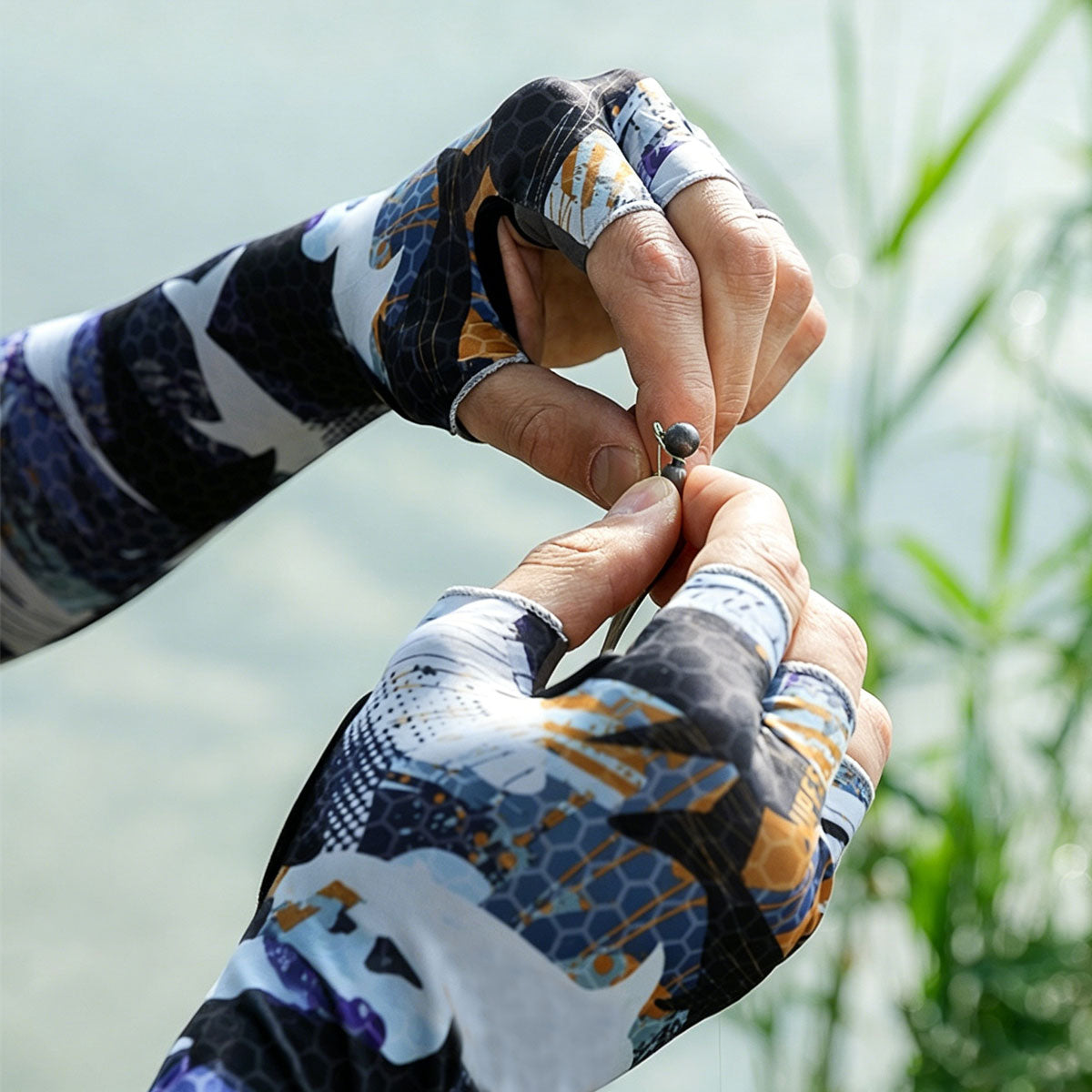 Summer Outdoor Fishing Men's Sun Protection Arm Sleeves