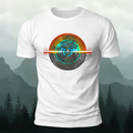 Video Tape Print Premium Cotton Casual Tee