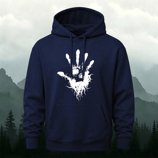 Cotton Skull Handprint Casual Outdoor Sweatshirt