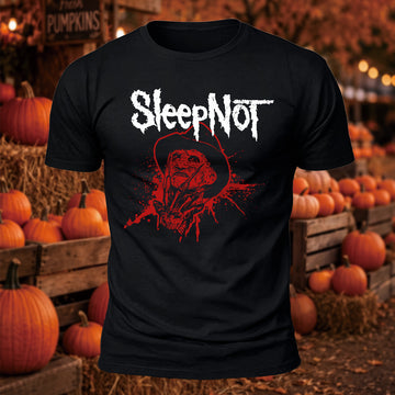 Sleep Not Printed Short Sleeve T-Shirt