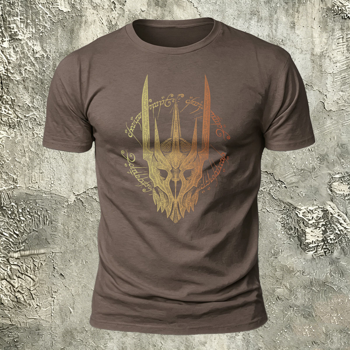 Vintage Skull Print Cotton Versatile T-Shirt