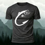 Beautiful Fish Pattern Comfortable Breathable Cotton T-shirt