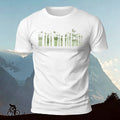 Forest Cycling Nature Casual Premium Cotton T-Shirt White