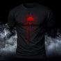 DTG Premium Cotton Bloody Skull Printed T-Shirt