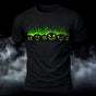 DTG Premium Cotton Halloween Burning Pumpkin Printed T-Shirt