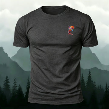 Colorful Fish Minimalist Fashion Skin-Friendly T-Shirt