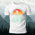 Cycling Spirit Printed Casual Breathable Material T-Shirt White