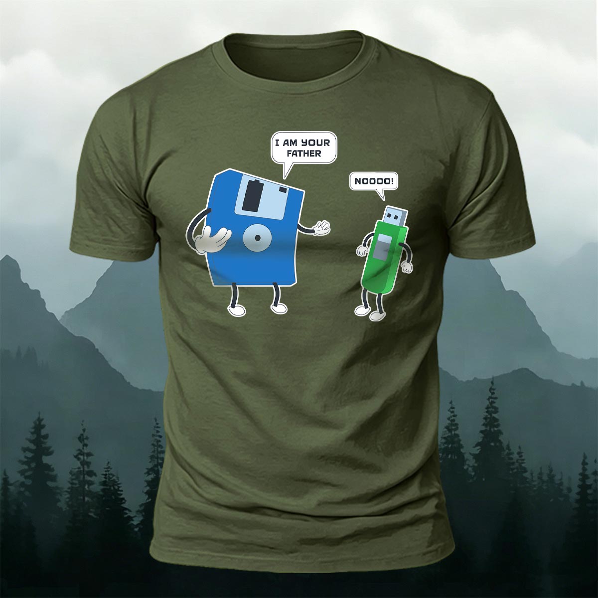 Minimalist Fun Print 100% Cotton Casual T-Shirt