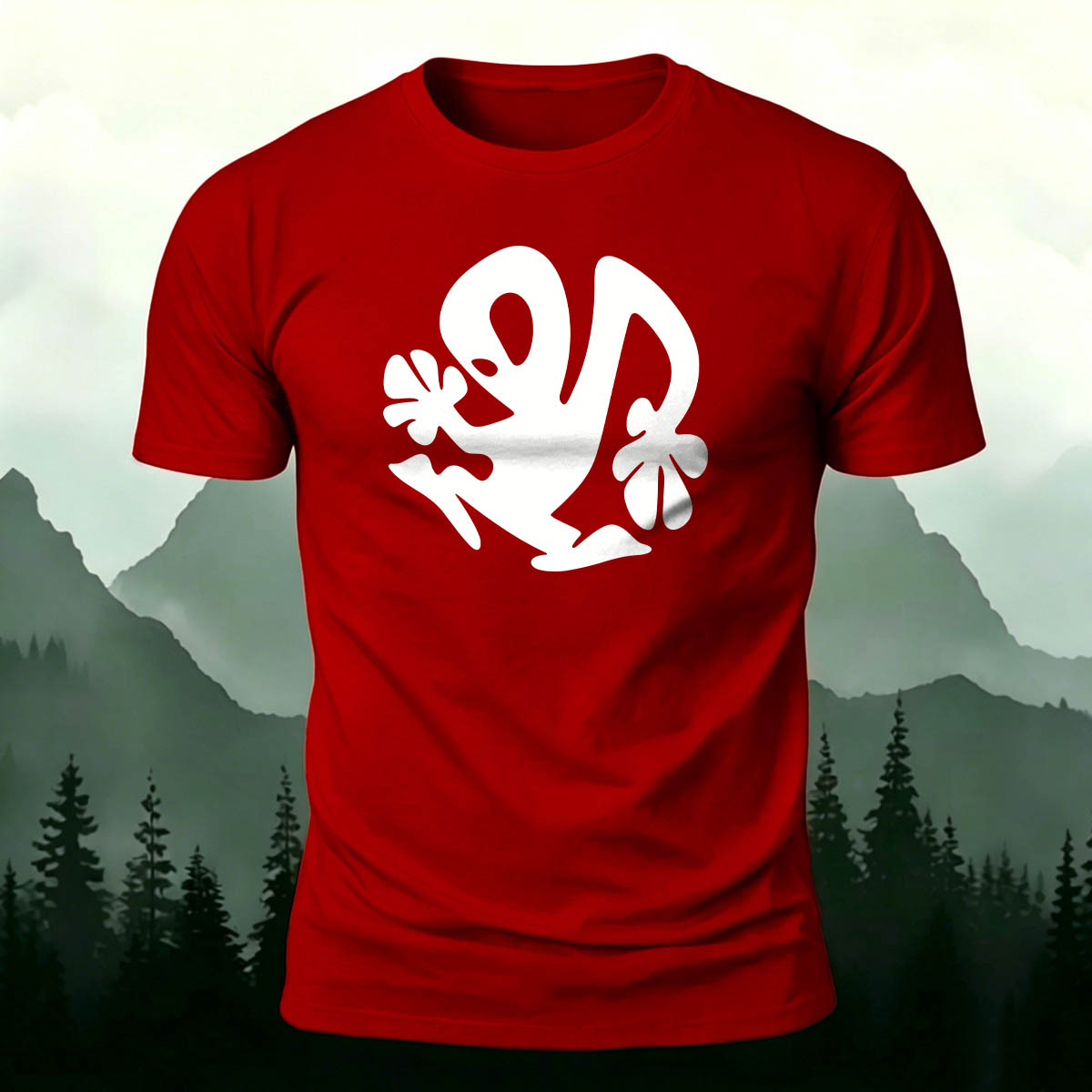 Quirky Alien Casual Comfortable Breathable Tee