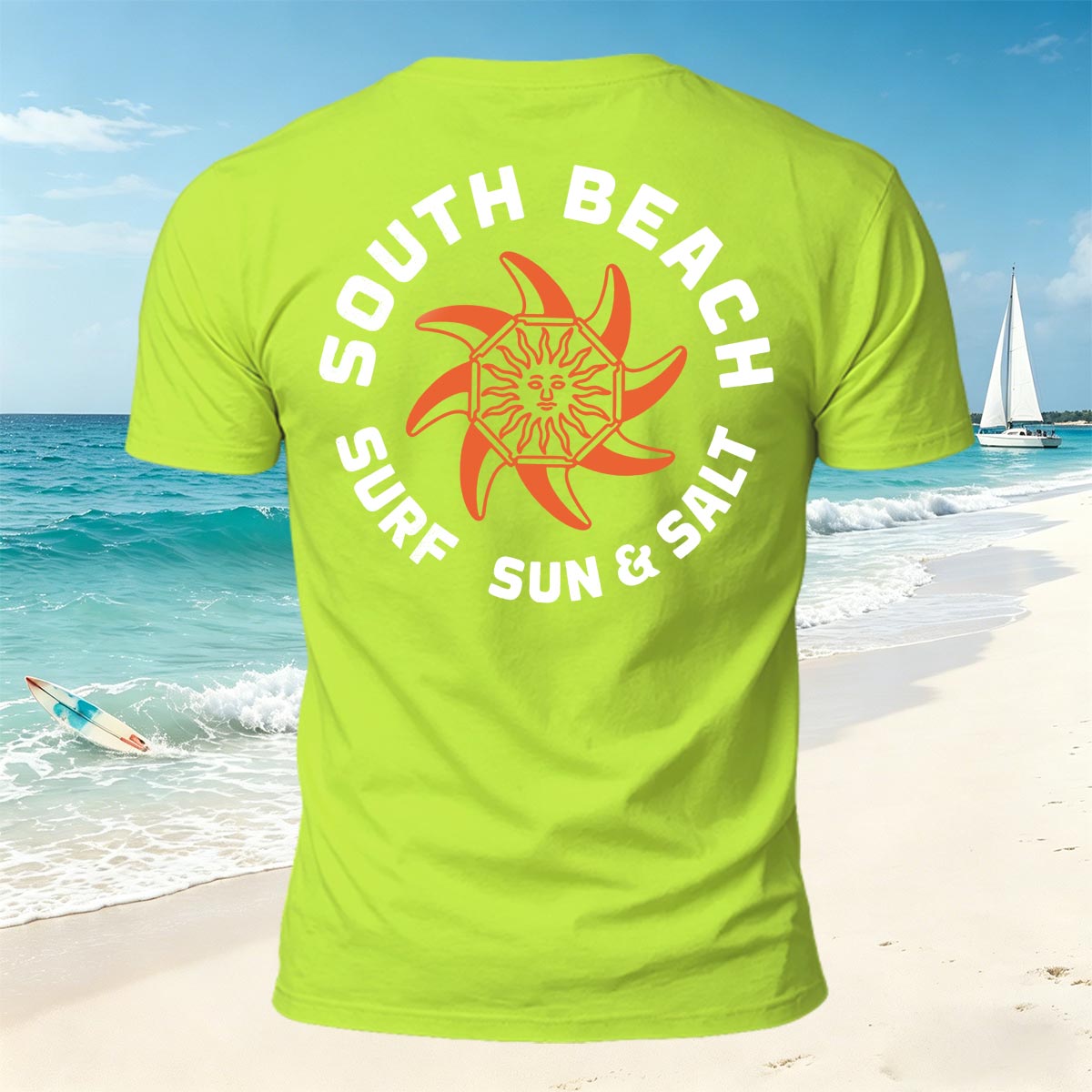 Sun Element 100% Cotton Casual Resort T-Shirt