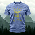 Animal Conservation Print Casual Washed Cotton T-Shirt