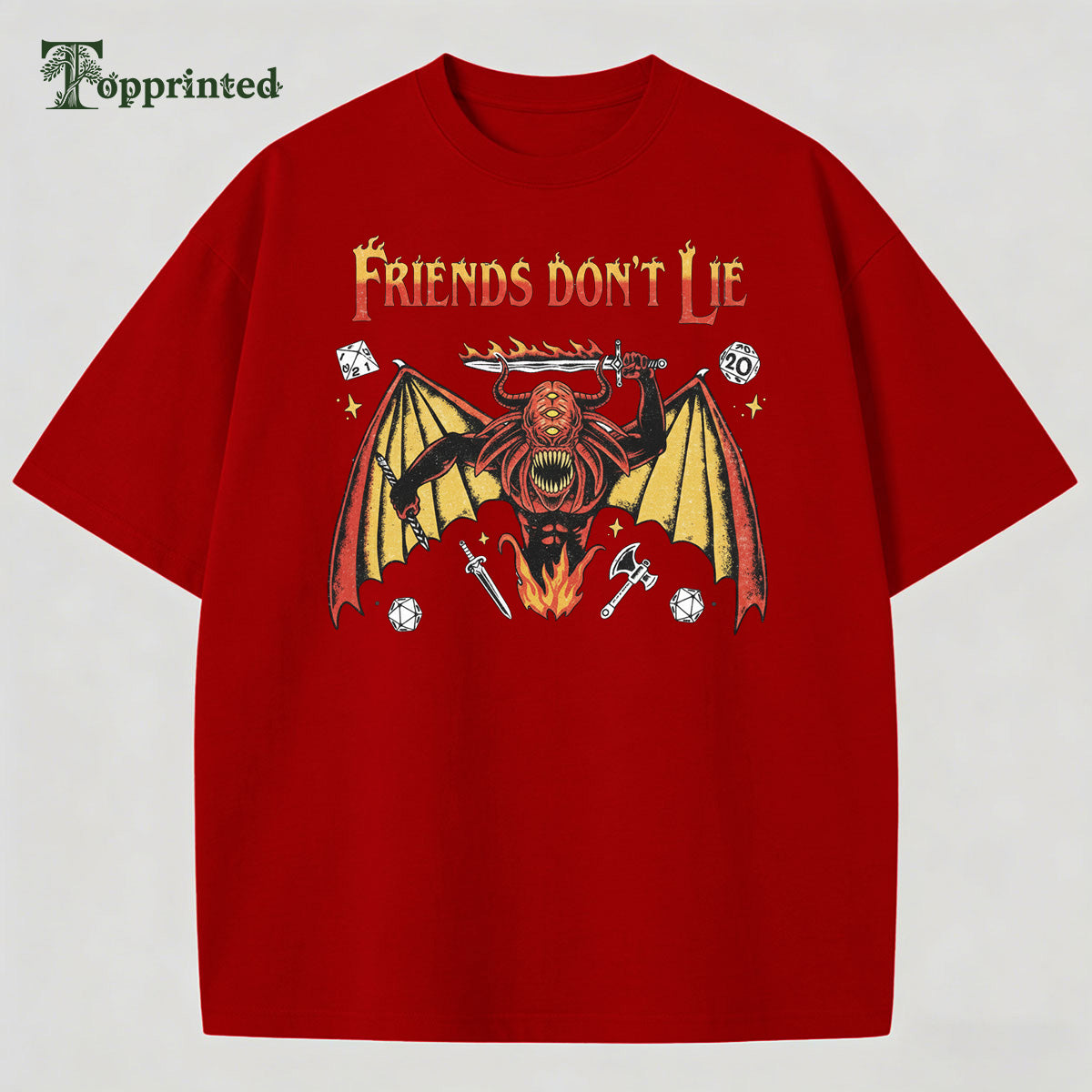 Friends Don't Lie Casual Cool T-shirt