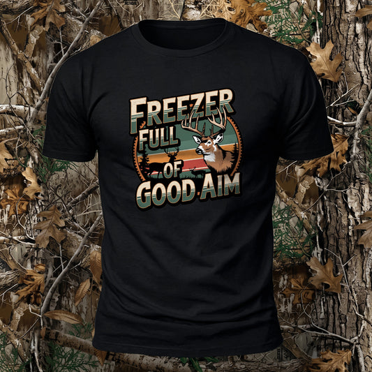 Good Aim Printed Short Sleeve T-Shirt