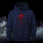 Bloody Skull Printed Casual Hoodie Sweatershirt