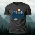 Outdoor Camping Print Breathable Comfortable Tee