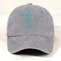 Simple Graphic Classic Distressed Print Cap