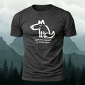 100% Cotton Dog-Themed Casual Crew-Neck T-Shirt