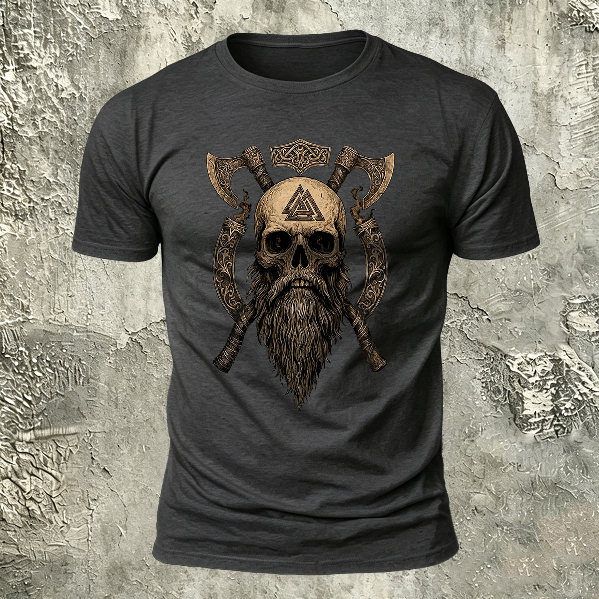 Retro Mysterious Skull Trend 100% Cotton T-Shirt