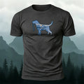 Cotton Creative Puppy Scenery Frame Versatile T-Shirt