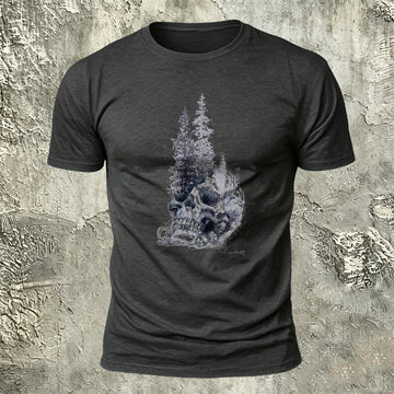Creative Skull Graphic Casual Premium Cotton T-Shirt