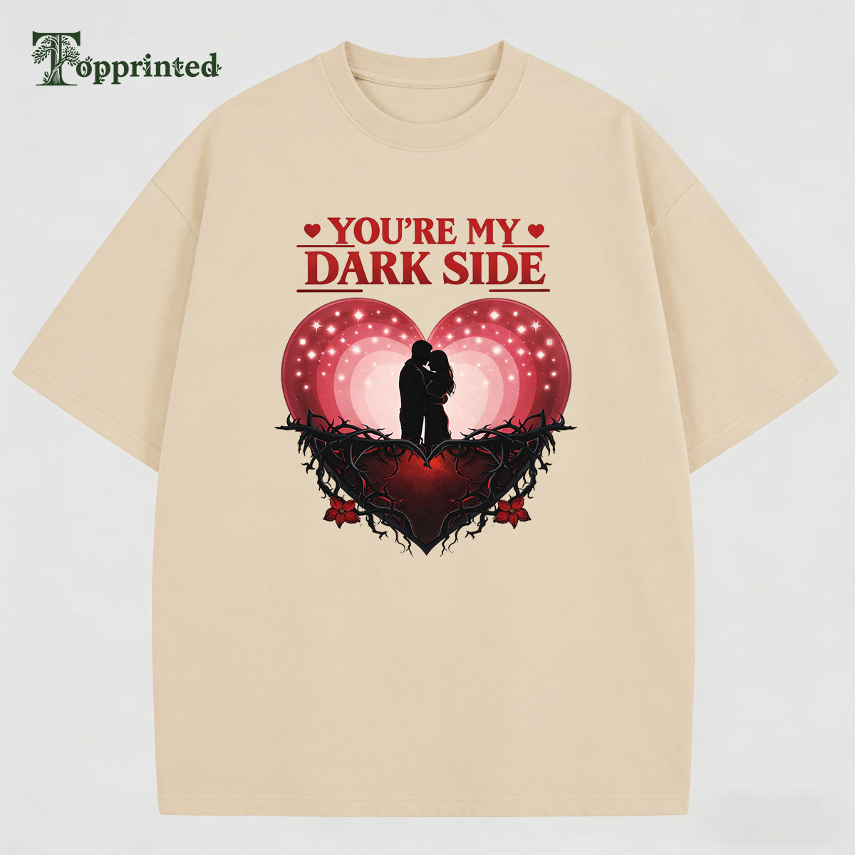 You're My Dark Side Casual Stylish Cotton T-shirt
