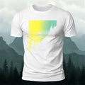 Cycling Adventure Outdoor Casual Soft-touch Feel Tee White