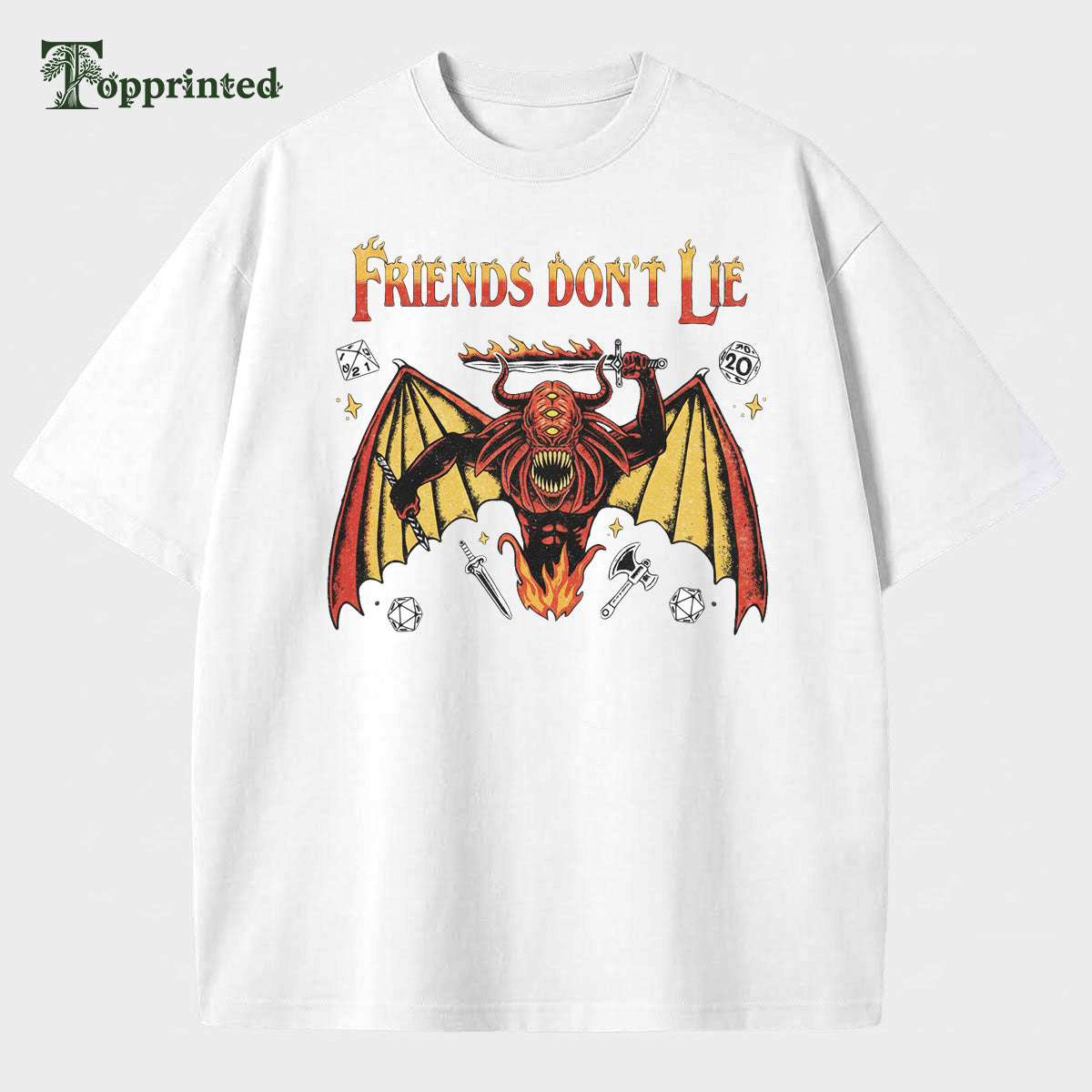 Friends Don't Lie Casual Cool T-shirt