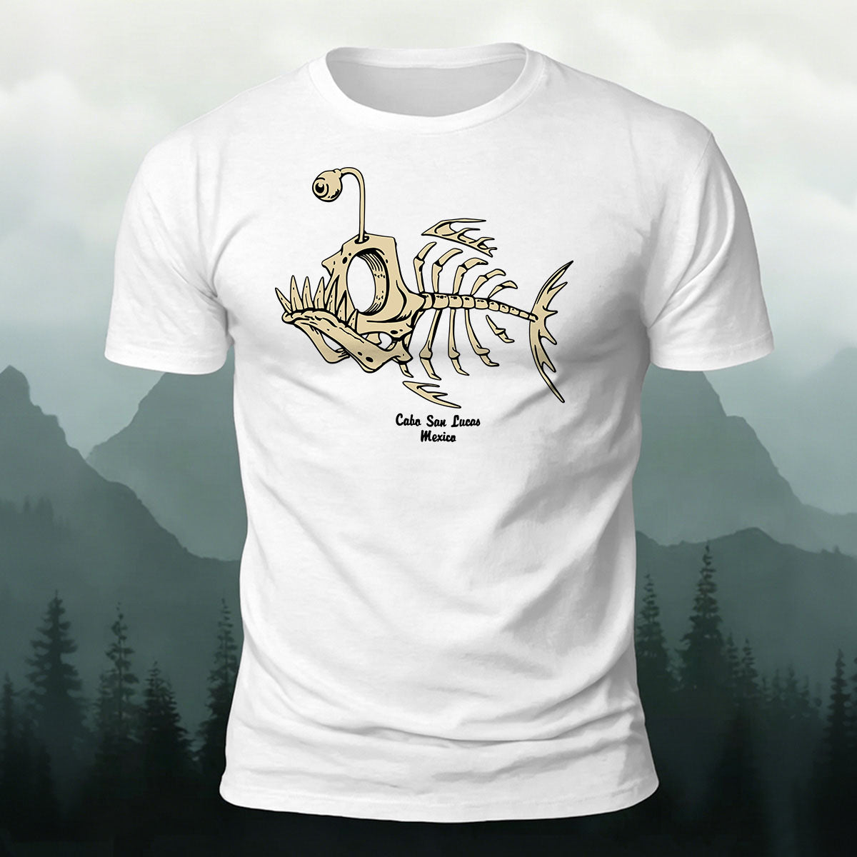 Simple Fishbone Fashion Casual Skin-friendly T-shirt