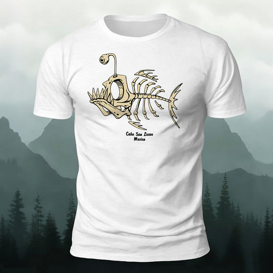 Simple Fishbone Fashion Casual Skin-friendly T-shirt