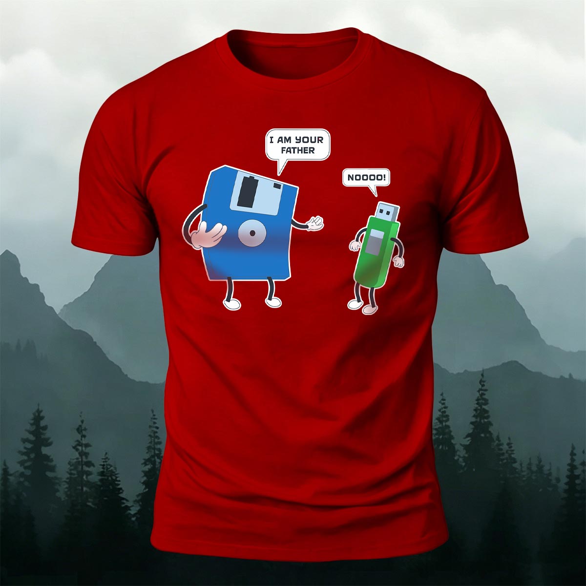 Minimalist Fun Print 100% Cotton Casual T-Shirt