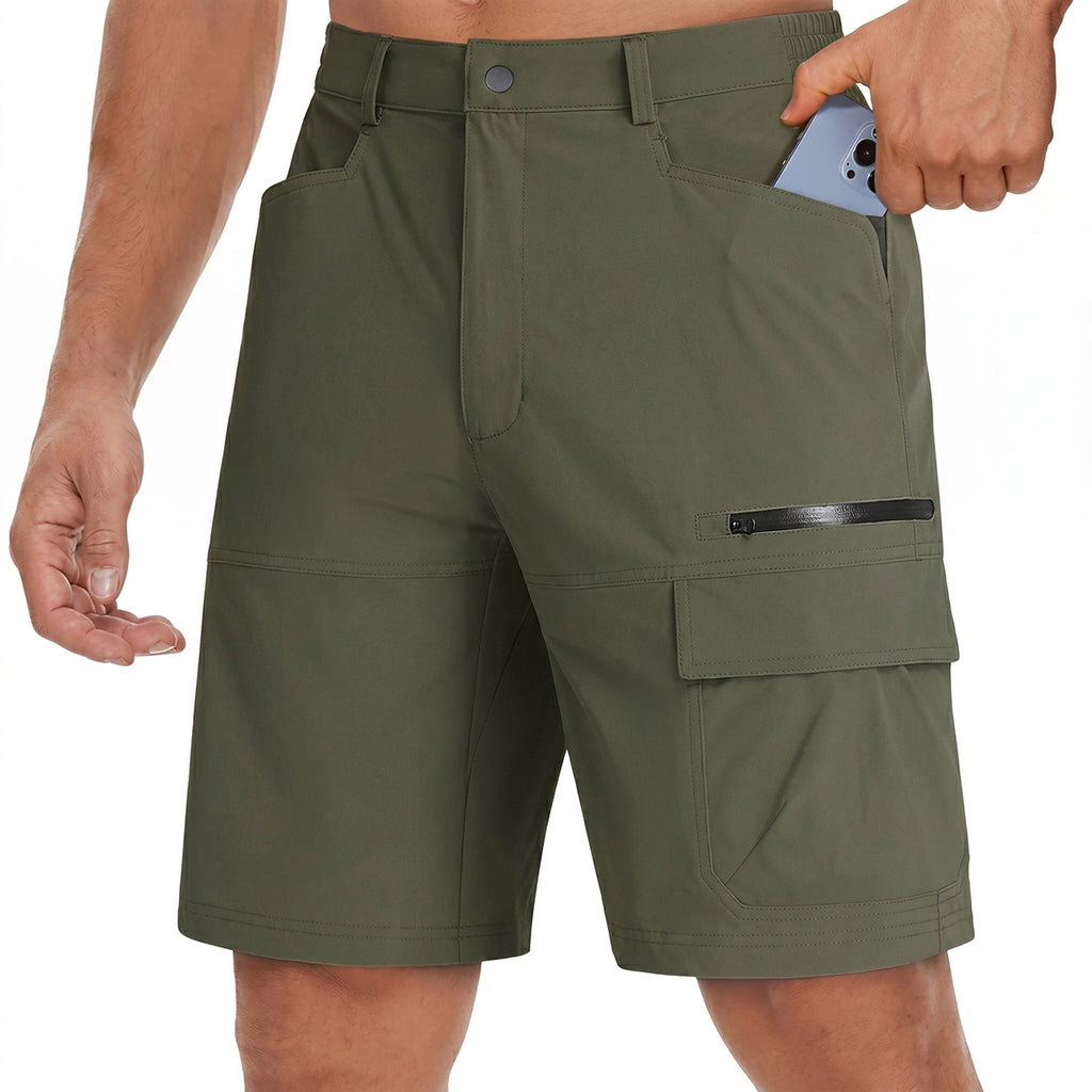 Men's Summer Workwear Multi-Pocket Outdoor Shorts