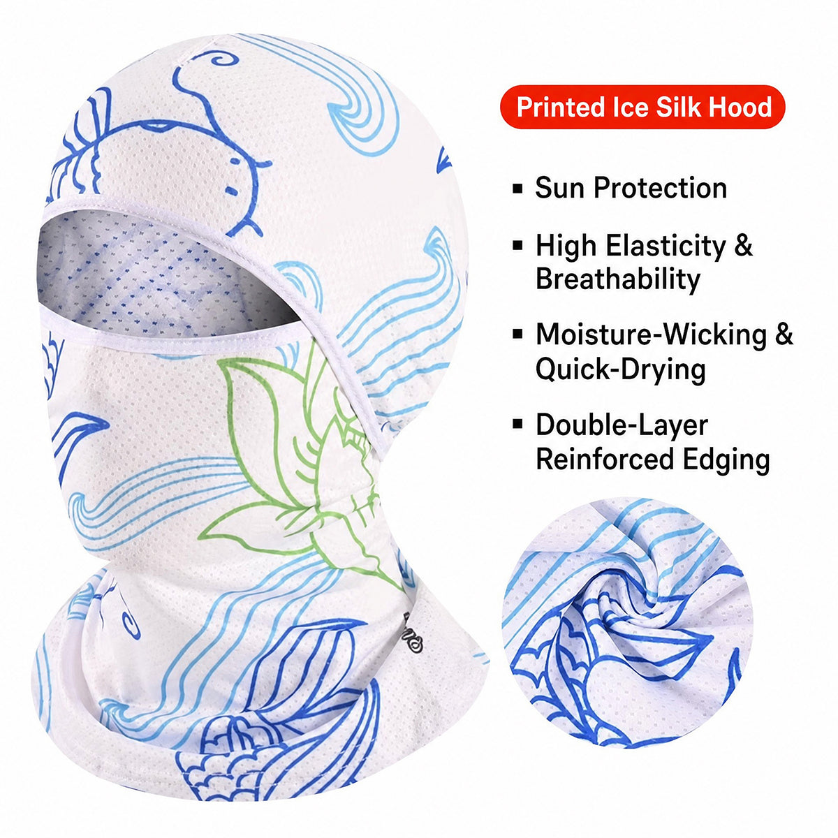 Sun-Protective Cycling Ice-Silk Summer Outdoor Face Mask