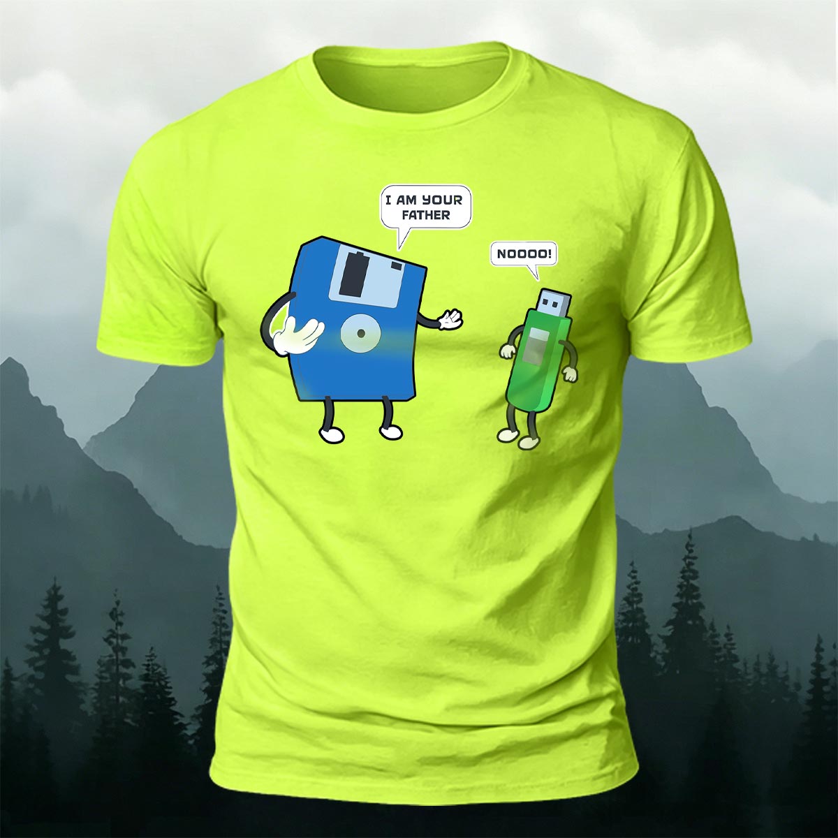 Minimalist Fun Print 100% Cotton Casual T-Shirt