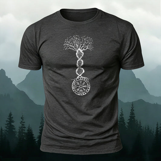 Viking DNA Tree of Life Graphic T-Shirt