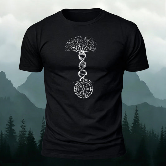 Viking DNA Tree of Life Graphic T-Shirt