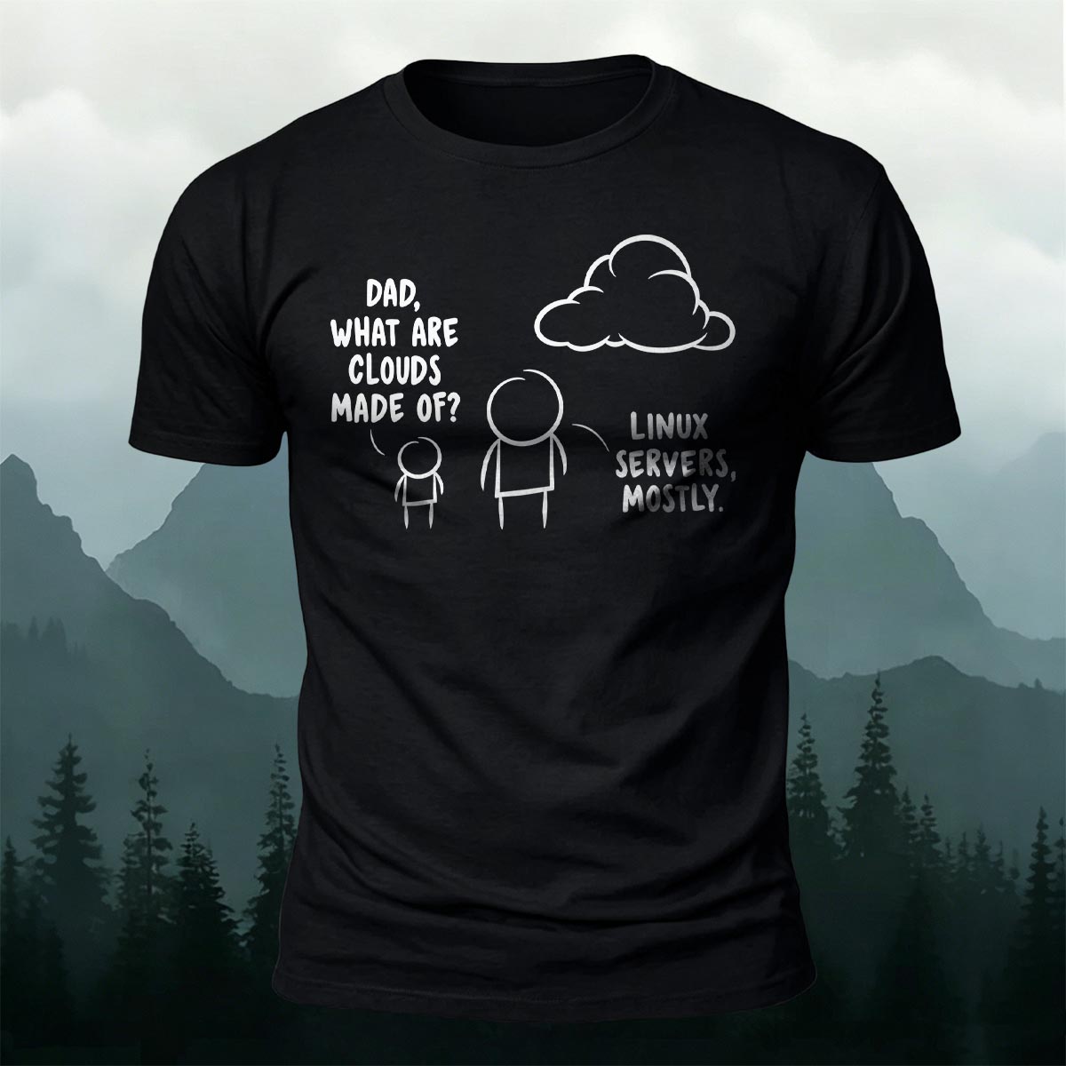Funny Dialogue Casual Soft Skin-Friendly T-Shirt