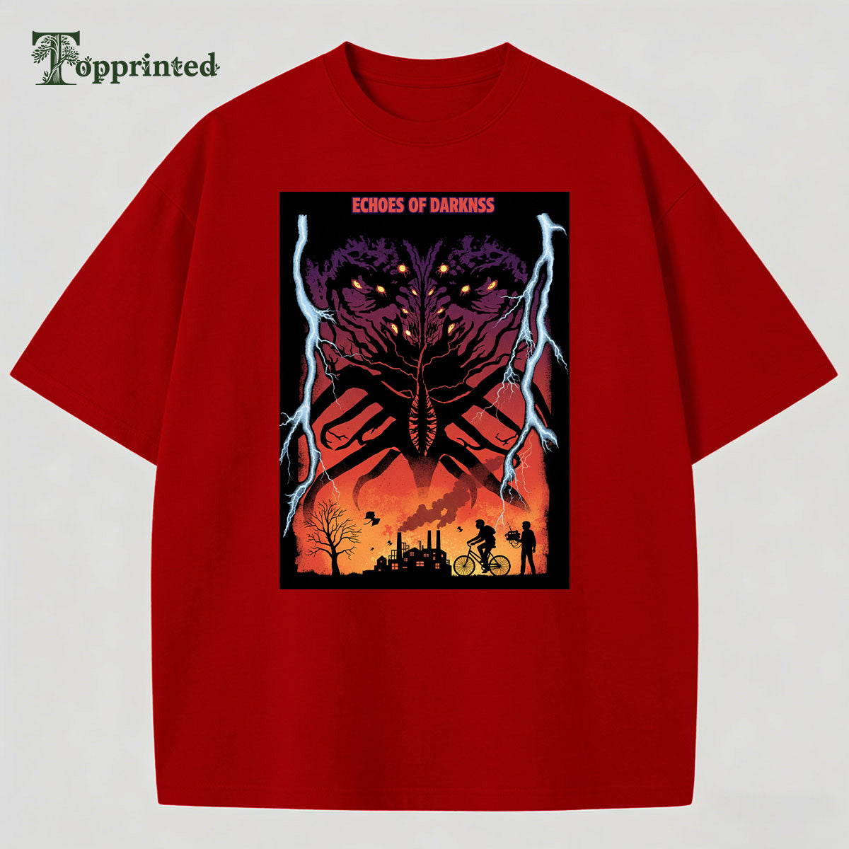 Echoes of Darkness Casual Cotton T-shirt