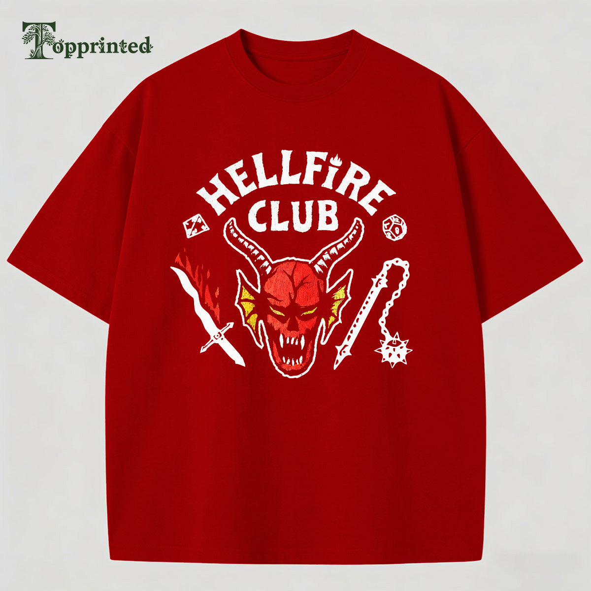 Hell Fire Club Devil Casual Cotton T-shirt