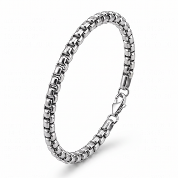 Stainless Steel Box Chain Bracelet