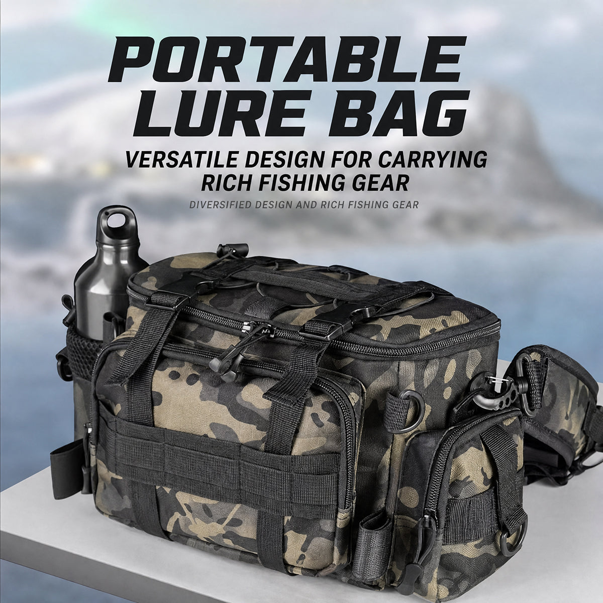 Waterproof Multifunctional Fishing Accessories Storage Bag