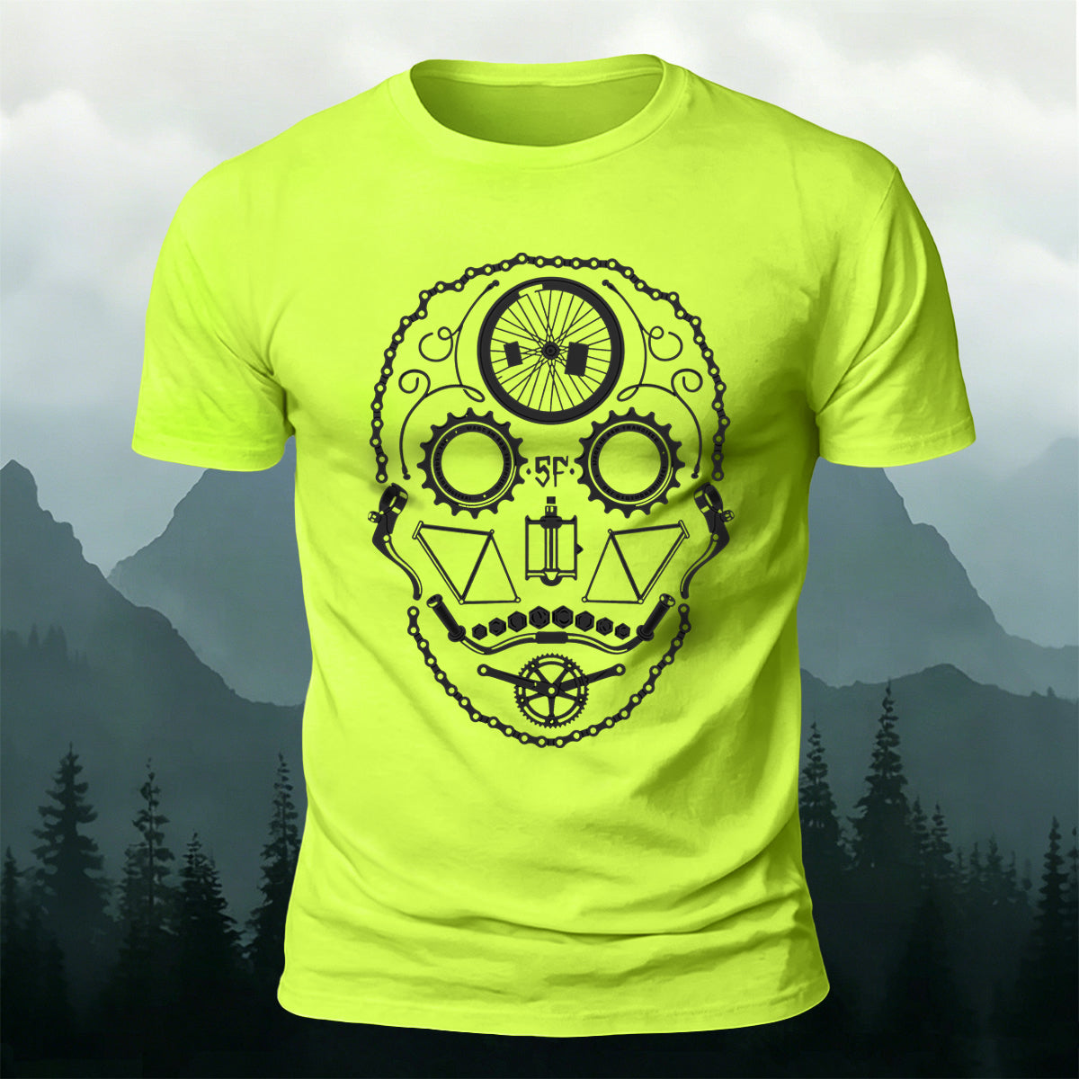 Fun Cycling Accessories Casual Skin-Friendly T-Shirt