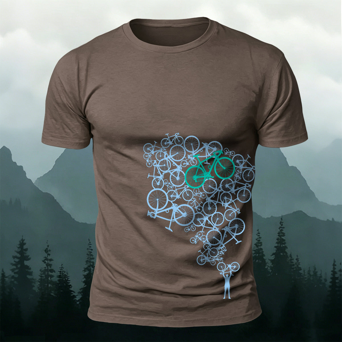 Cycling Graphic Trend Casual Breathable T-Shirt