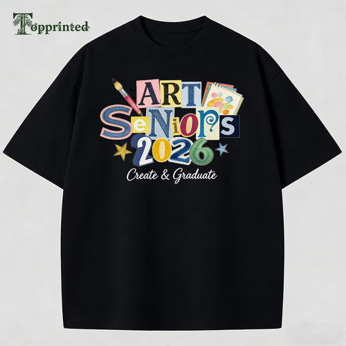 2026 Graduation 100% Cotton Made T-Shirt