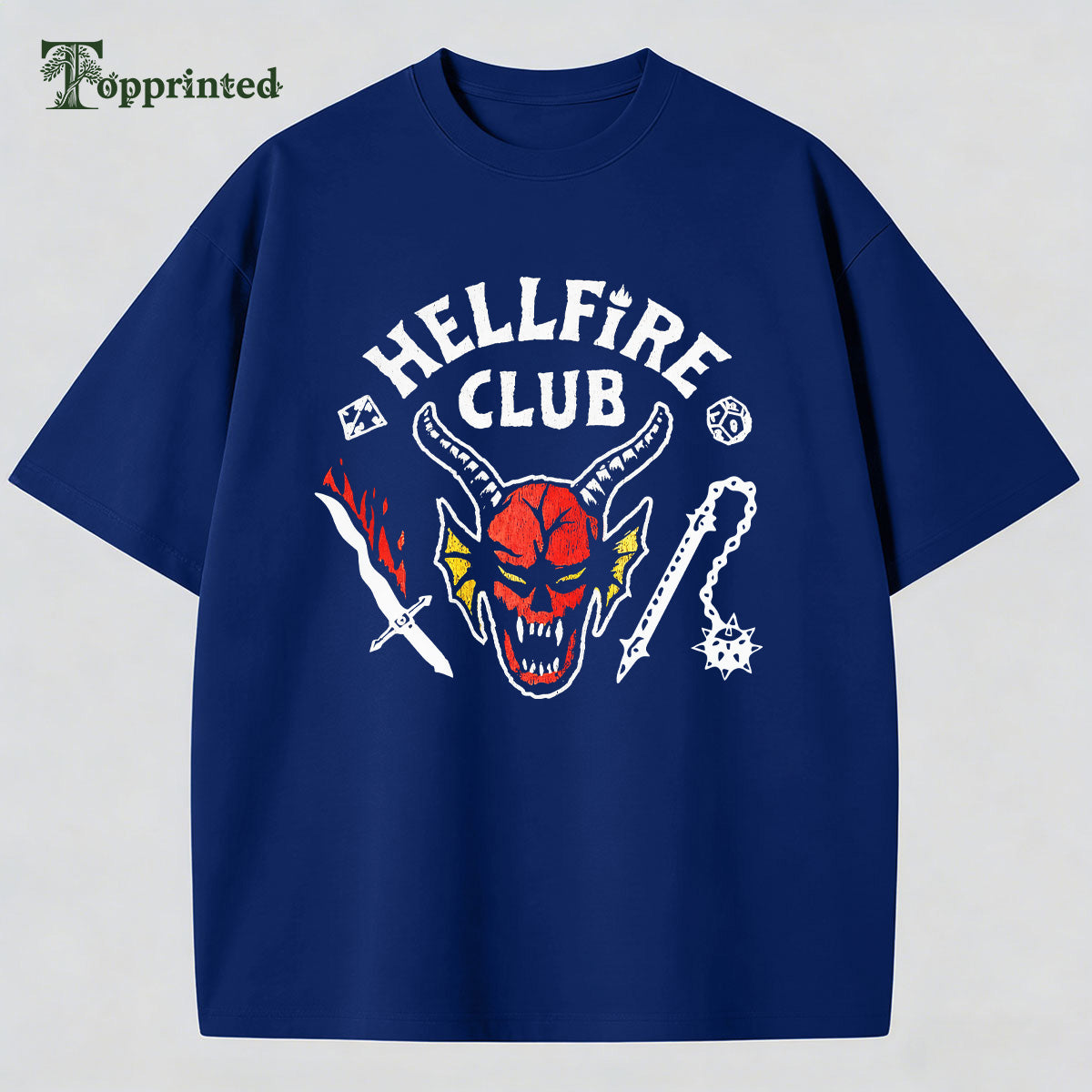 Hell Fire Club Devil Casual Cotton T-shirt