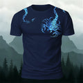 Scorpion Pattern Street Fashion Casual T-Shirt