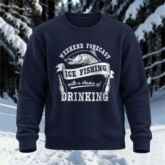 Weekend Forecast Printed Round Neck Sweatshirt