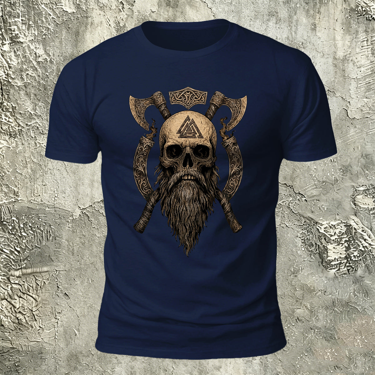 Retro Mysterious Skull Trend 100% Cotton T-Shirt