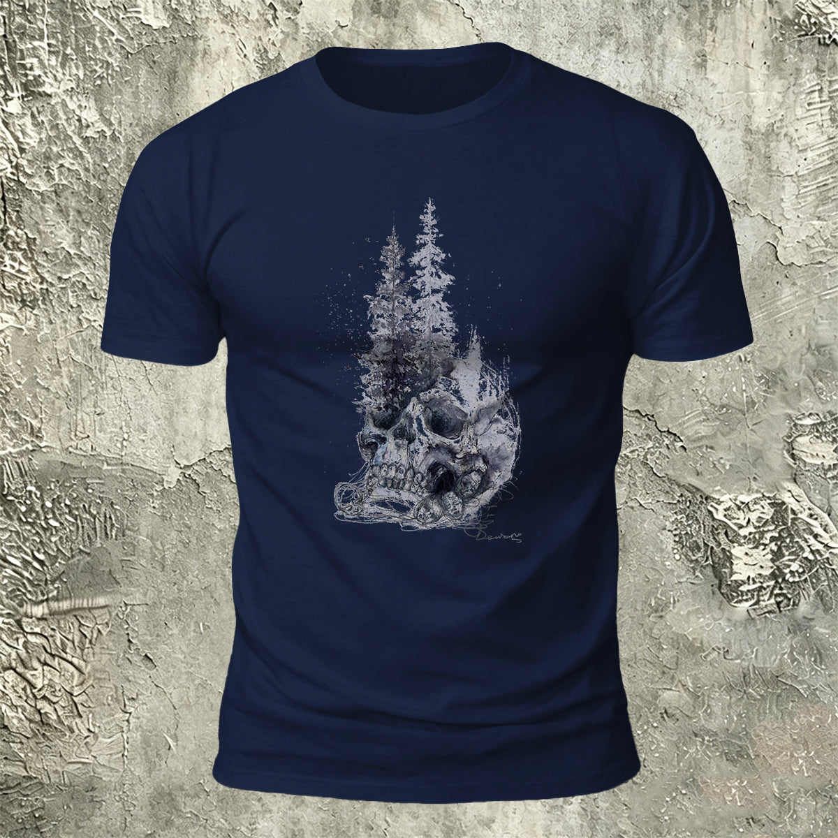 Creative Skull Graphic Casual Premium Cotton T-Shirt